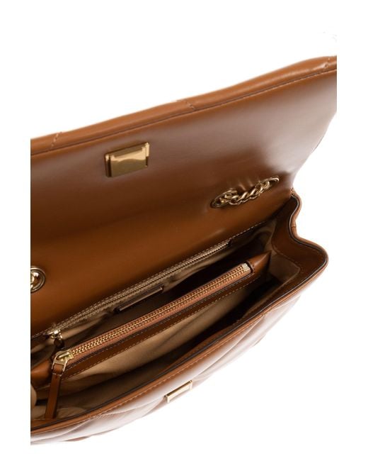 Tory Burch Natural Shoulder Bag 'Kira Diamond'