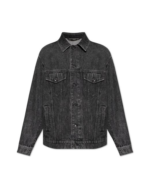 Dolce & Gabbana Black Denim Jacket for men