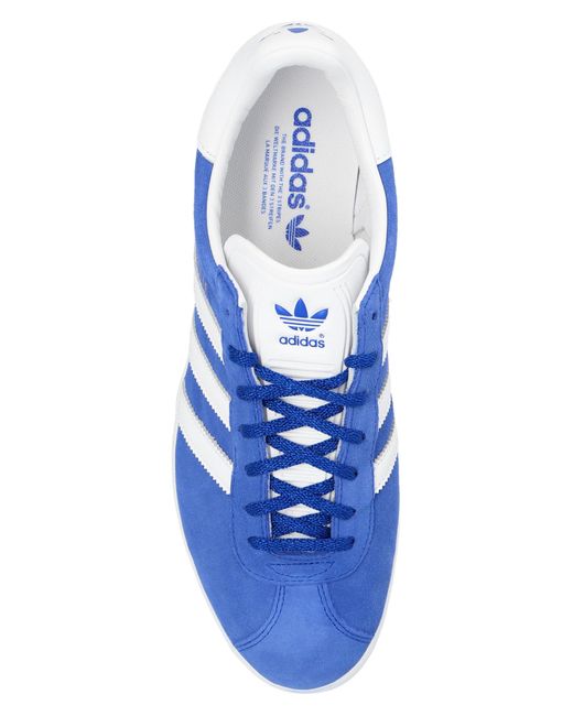 mens royal blue gazelles