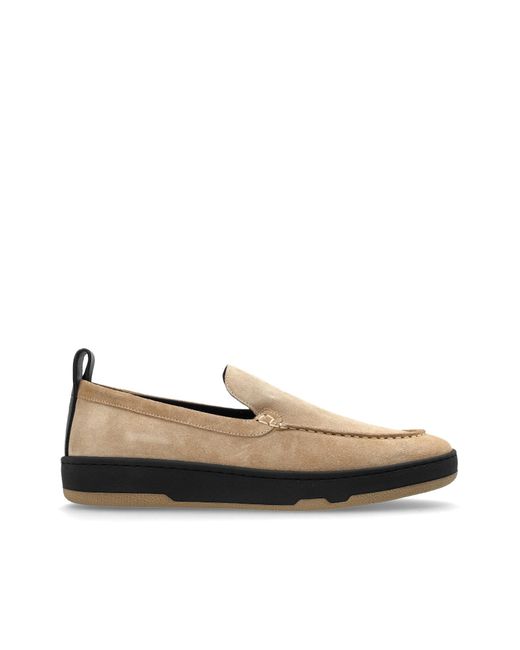 Lanvin Natural Suede Shoes for men