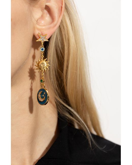 Kate Spade White 'like Magic' Collection Drop Earrings,