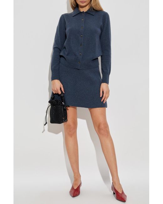 Lisa Yang Blue Cardigan 'Suzette'
