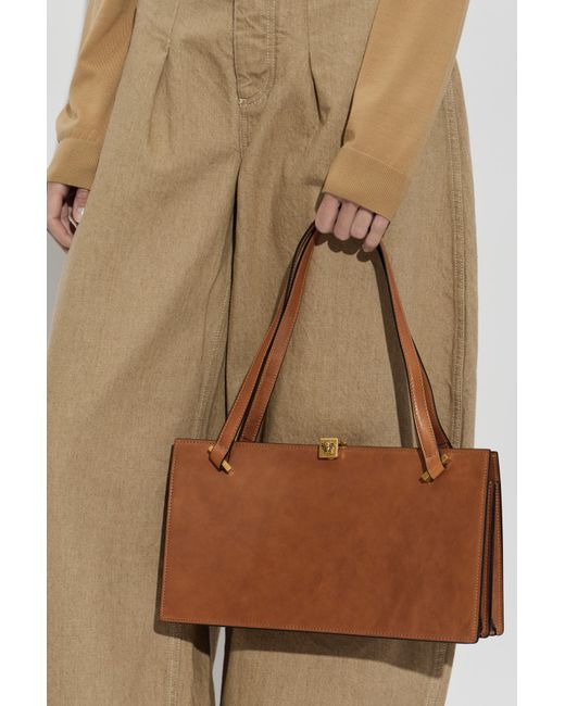 Versace Brown Severine Leather Bag