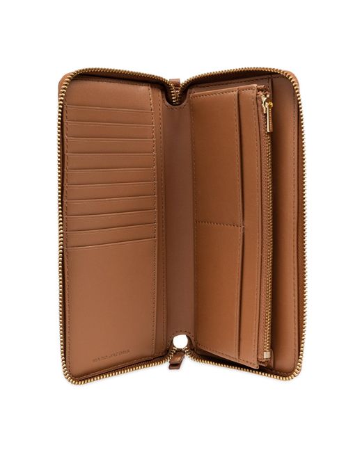 Marc Jacobs Brown Wallet With Logo