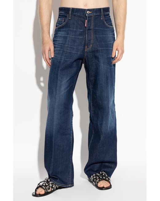 DSquared² Blue "Loose" Jeans for men
