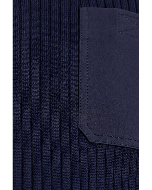 A.P.C. Blue Sweater 'Mallarme' for men