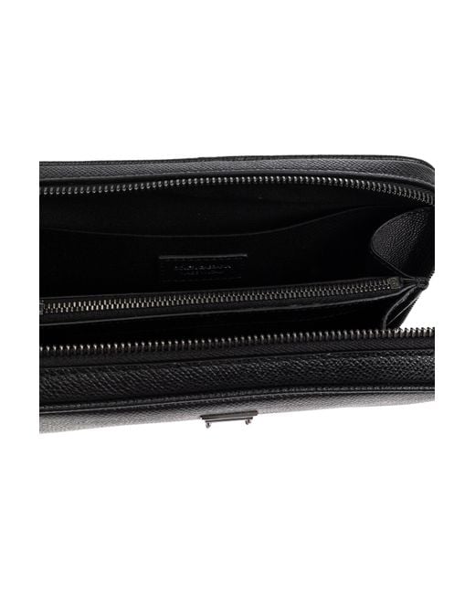 Dolce & Gabbana Black Leather Handbag, for men
