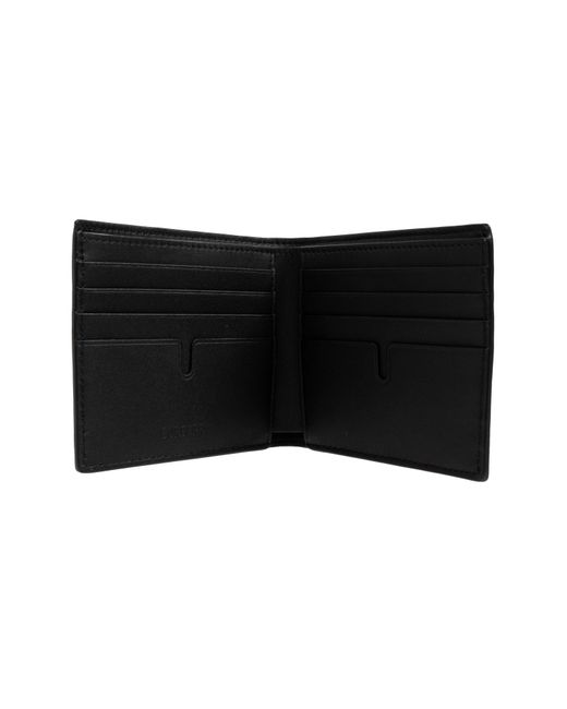 Burberry Black Wallet With Logo for men