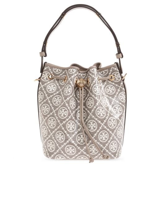 Tory Burch Natural Monogram Bag