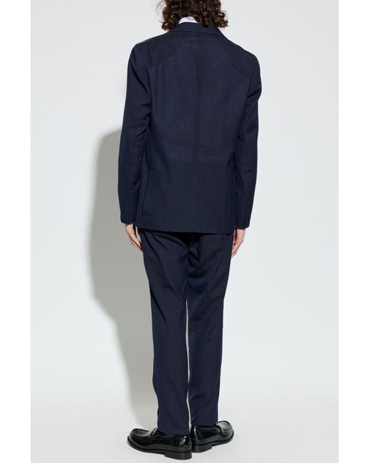 Eleventy Blue Wool Suit for men