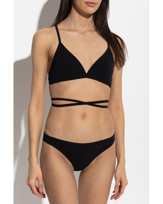Isabel Marant Black Bottom Of The 'Saly' Swimsuit