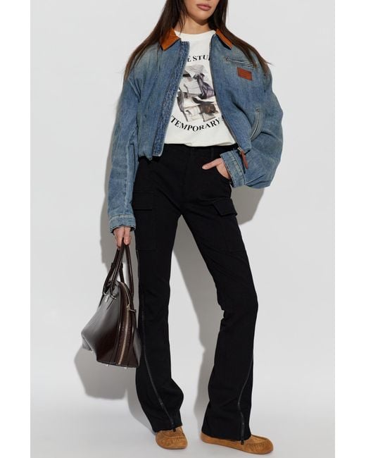 Acne Blue Insulated Jacket