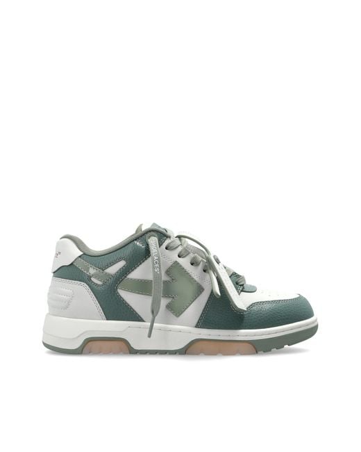 Off-White c/o Virgil Abloh Green 'Out Of Office' Sports Shoes