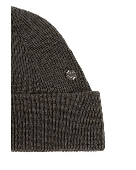 Acne Black Wool Hat