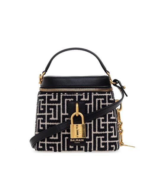Balmain Black Handbag `pulse Vanity `,
