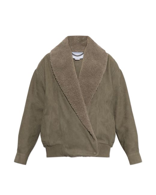 Stella McCartney Green Oversized Jacket