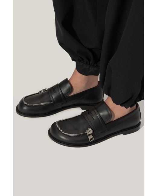 J.W. Anderson Black Leather Shoes