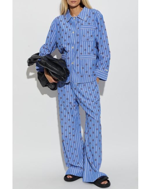 Munthe Blue "Vintager" Shirt