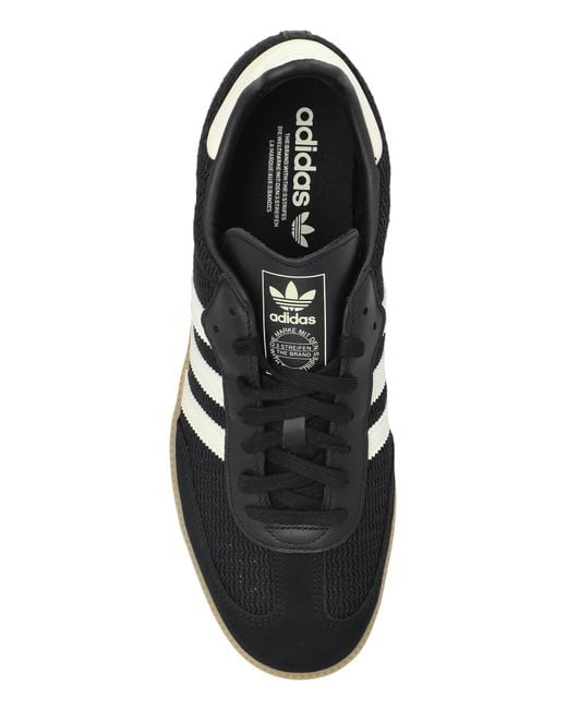 Adidas Originals Black Sports Shoes Samba Og for men