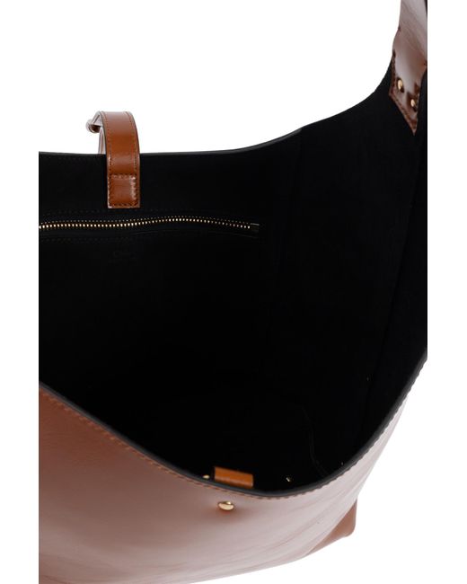 Chloé Brown Marcie Hobo Small Shoulder Bag
