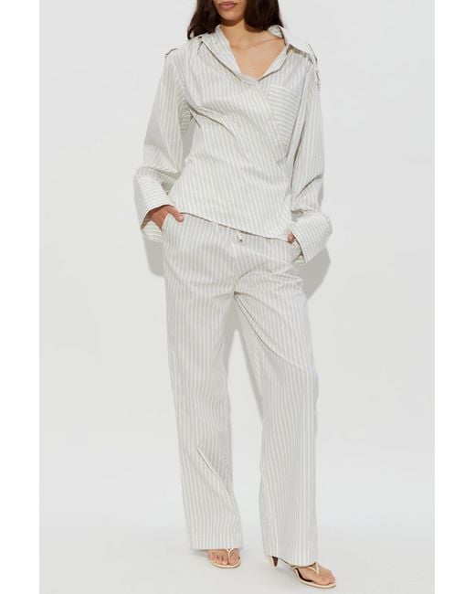 Neous Natural Heeled Mules 'Safi'