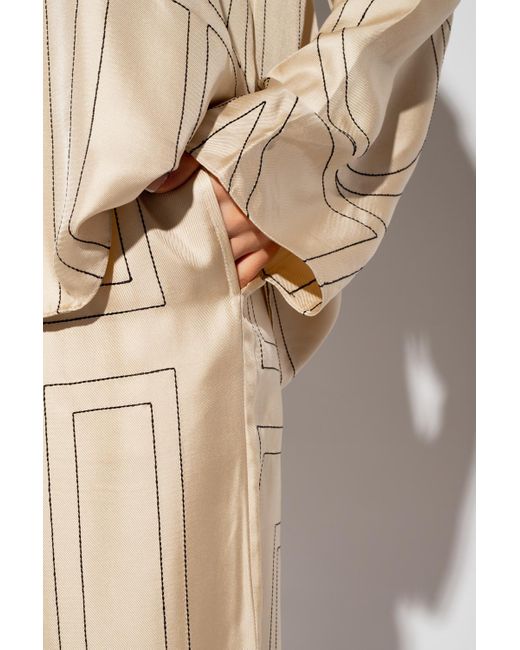 Totême  Natural Silk Pajama Top