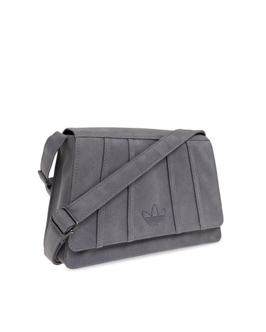 25SS新作大人気【ADIDAS】SHOULDER BAG◆グレー adidas Originals Shoulder Bag With Logo in Gray | Lyst