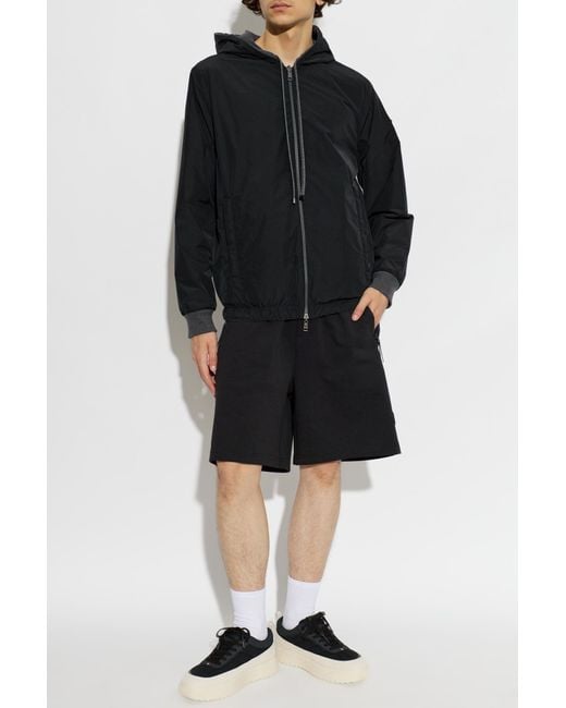 Moncler Black Reversible Jacket for men