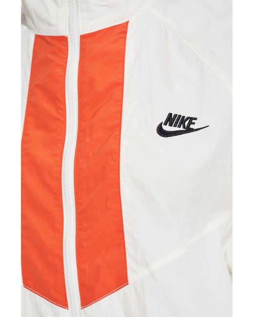 Nike Red Jacket With Logo