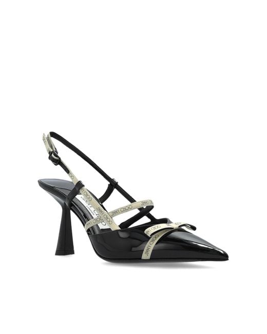 Jimmy Choo Black Heeled Shoes 'Danica 85'