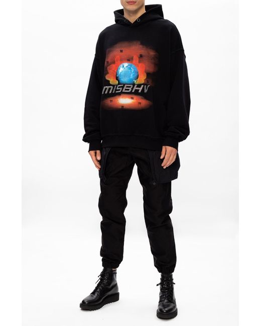 MISBHV 'globe' Hoodie in Black for Men | Lyst