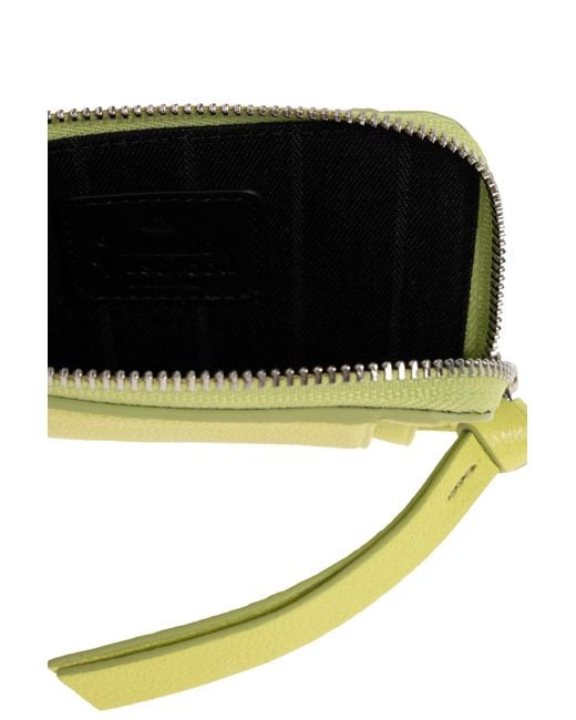 Vivienne Westwood Yellow Leather Card Holder