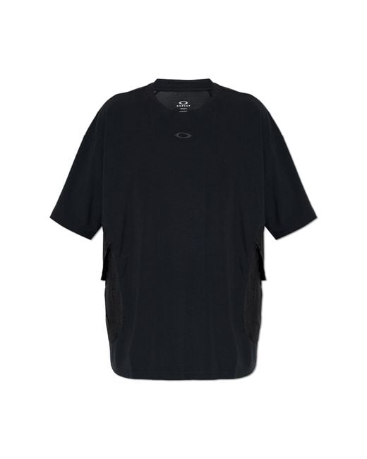 Oakley Black T-Shirt With Logo for men