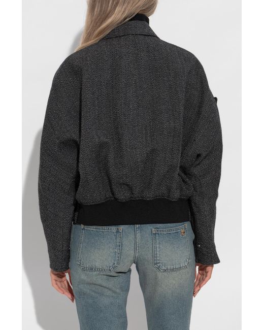 Courreges Black Wool Jacket