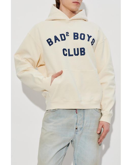 DSquared² White Sweatshirt With Patch for men