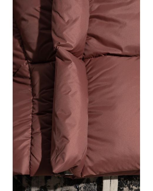 Rick Owens Pink Down Jacket 'Naska'
