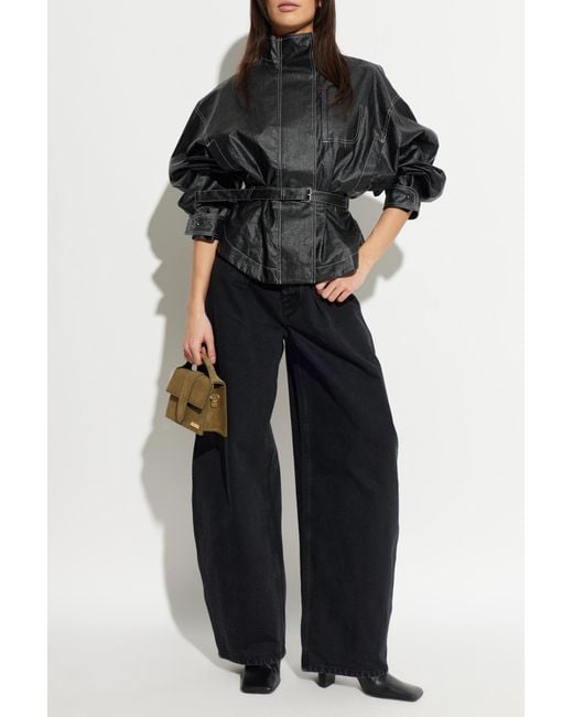Jacquemus Black 'Ovalo' Jeans
