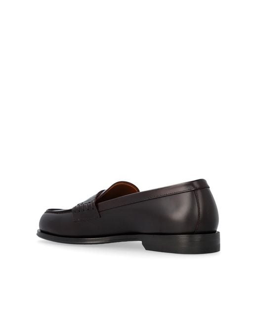 DSquared² Black Leather Loafers