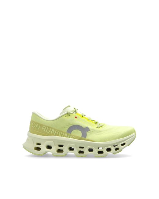 On Shoes Green 'Cloudmster 3' Sports Shoes, Ne for men