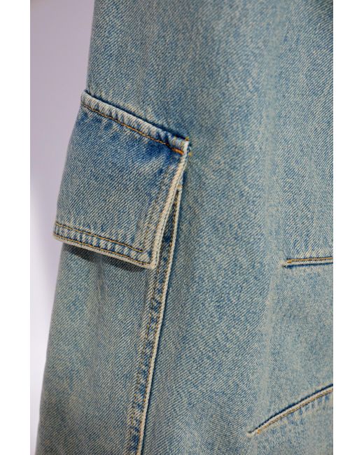 Moschino Blue Cargo Jeans,