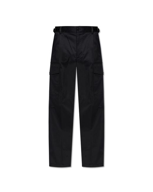 Moncler Black Cargo Pants for men