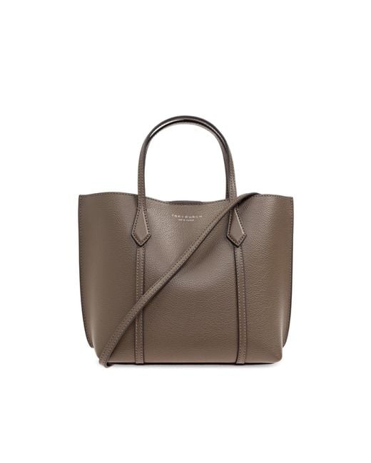 Tory Burch Brown Handbag "Perry Small"