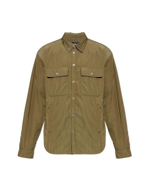 DSquared² Green Insulated Jacket With Pockets for men