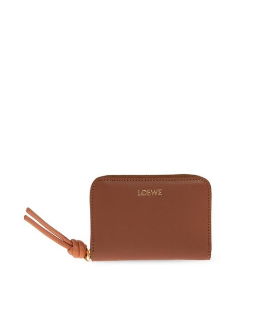 Loewe Brown Leather Wallet
