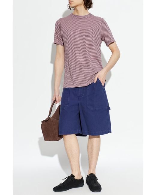 Isabel Marant Blue 'Akyle' Shorts for men