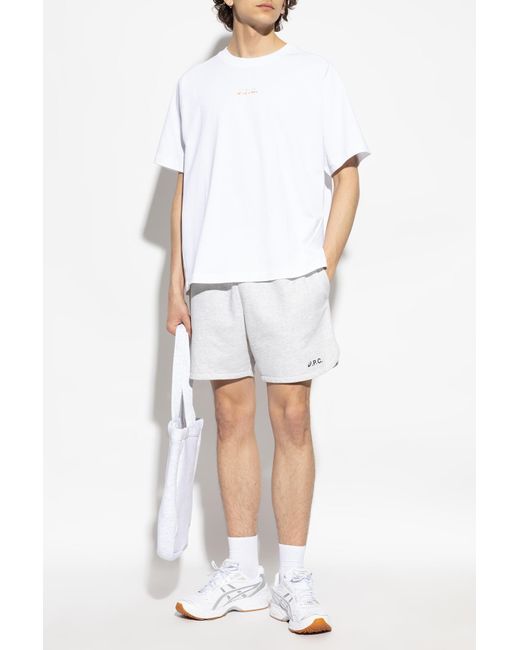 A.P.C. White X Asics for men