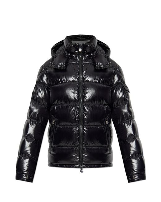 Moncler Black Down Jacket "Maya" for men