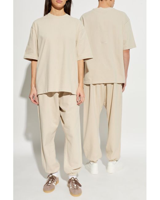 Acne Natural Cotton Sweatpants