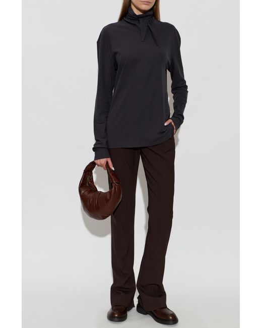 Lemaire Black Long-Sleeve Top