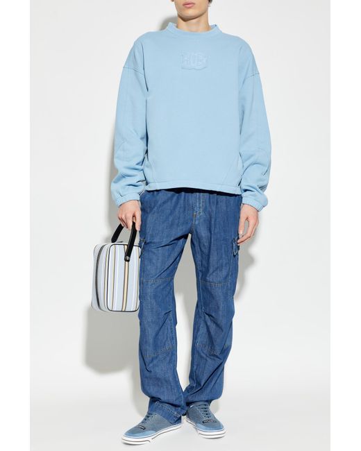 Dolce & Gabbana Blue 'Cargo' Jeans for men